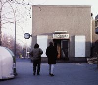 S-Bahnhof S&uuml;dende, Datum: 12.1983, ArchivNr. 16.8